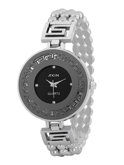 round dial analog watch - 12113031 - Very Small Image - 1