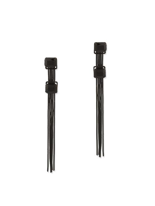 black metal dangler earring - 12113876 - Very Small Image - 1