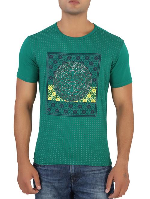 green cotton tshirt - 12115069 - Very Small Image - 1