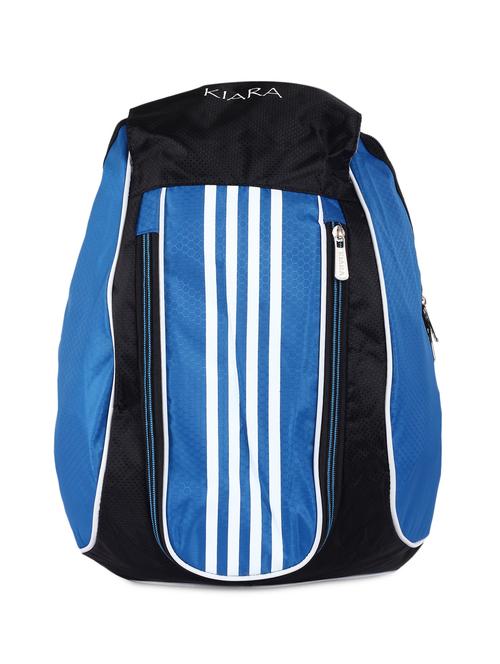 blue and black printed backpack - 1212004 - Very Small Image - 1