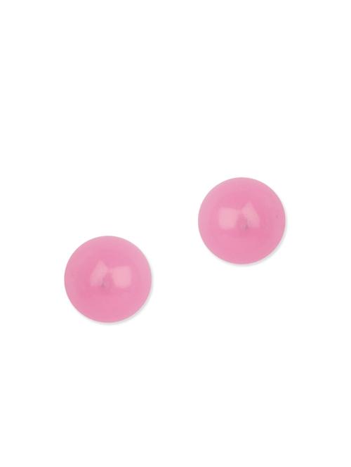 Diva Walk baby pink studs earrings - 12121746 - Very Small Image - 1