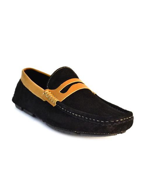 black suede slip on loafers - 12124655 - Very Small Image - 1