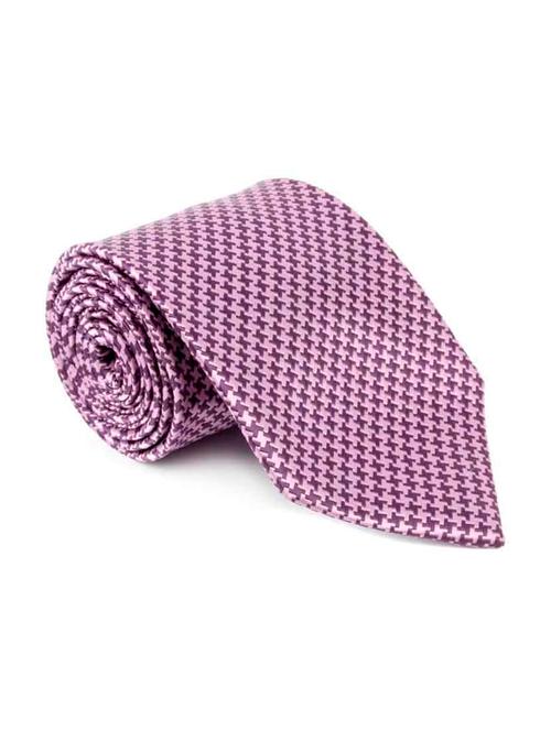 purple color, microfiber neck- tie - 12124820 - Very Small Image - 1