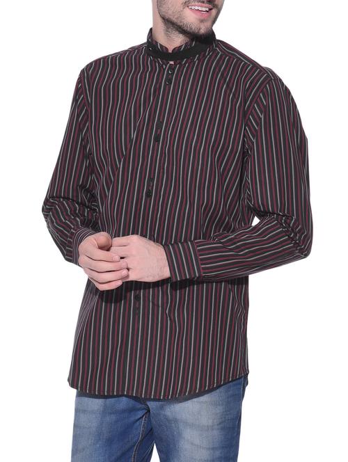 multi colored cotton casual shirt - 12125108 - Very Small Image - 1