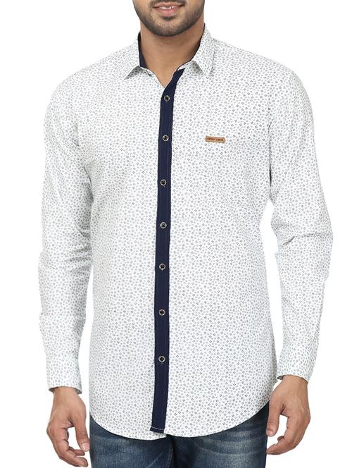 multi colored cotton casual shirt - 12132961 - Very Small Image - 1