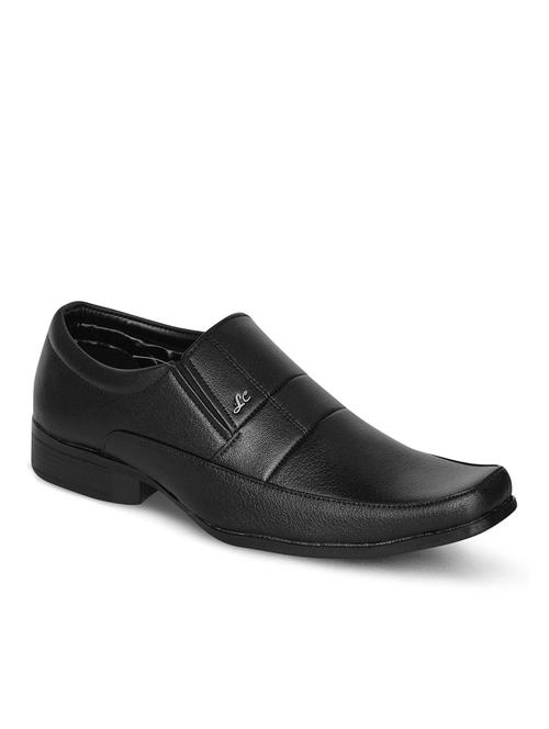 black leatherette slip on - 12148644 - Very Small Image - 1