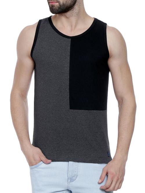 grey cotton tshirt - 12150734 - Very Small Image - 1