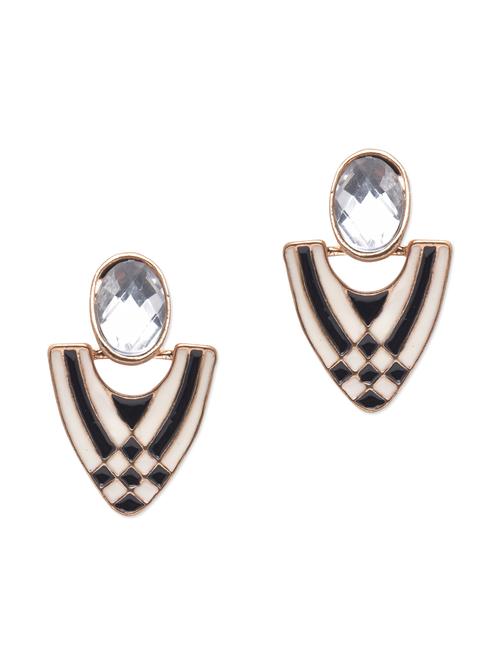 multicolored metallic embellished drop earrings - 1215244 - Very Small Image - 1