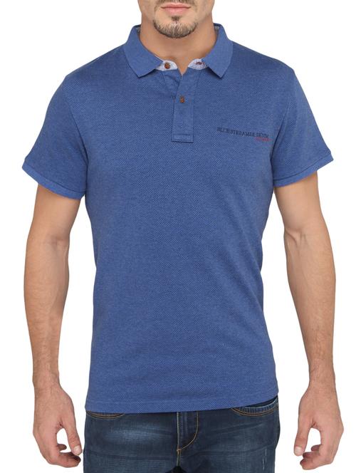 blue cotton tshirt - 12153644 - Very Small Image - 1