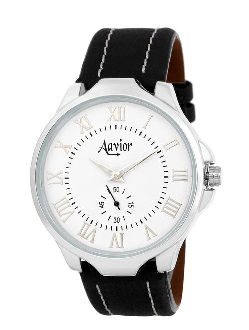 aavior modi aa.072 black analog watch for men and boys - 12155471 - Very Small Image - 1