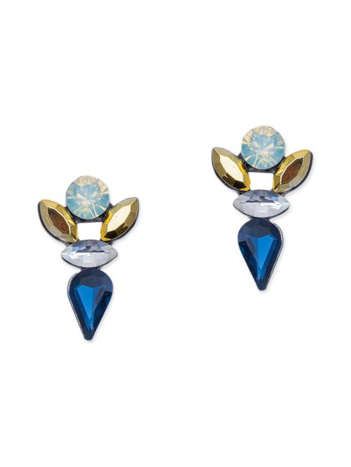 multi colored metal drop earring - 12160985 - Very Small Image - 1