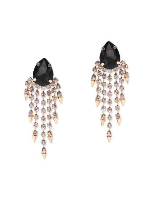 multi metal drop earring - 12160993 - Very Small Image - 1