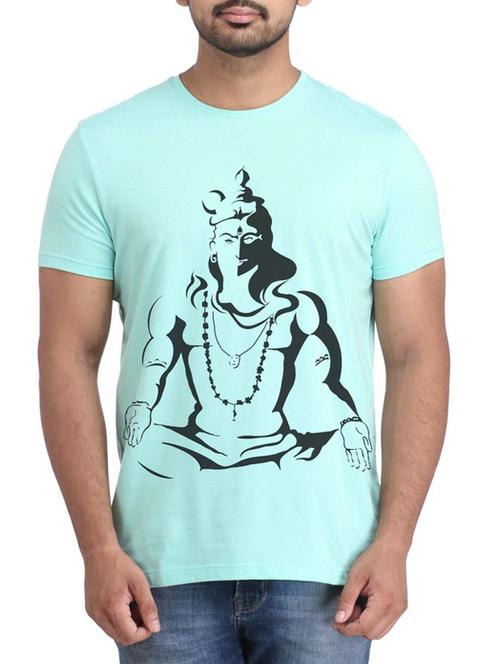 light blue polyester tshirt - 12161268 - Very Small Image - 1