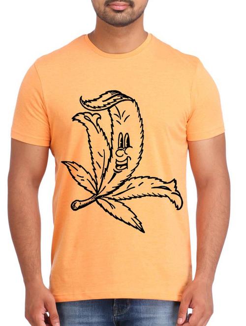 orange polyester tshirt - 12161397 - Very Small Image - 1