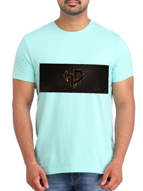 light blue polyester tshirt - 12161429 - Very Small Image - 1