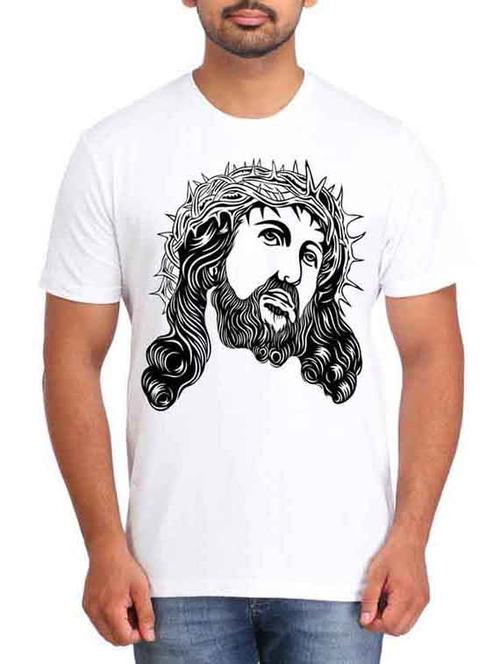 white polyester tshirt - 12161518 - Very Small Image - 1