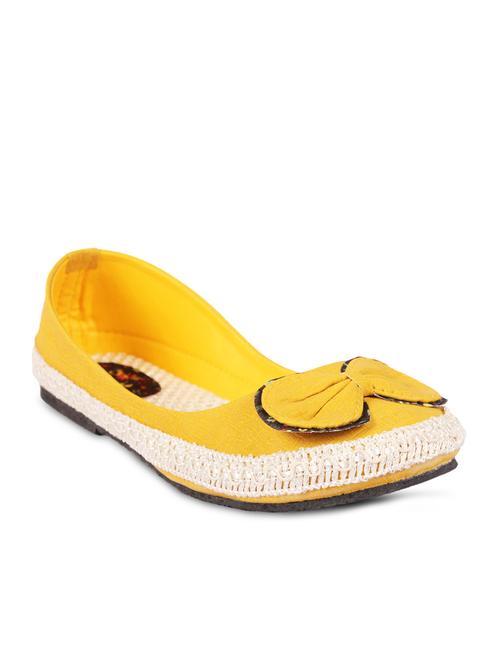 yellow patent leather ballerina - 12165716 - Very Small Image - 1