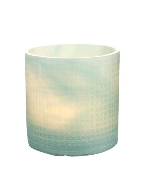 Blue Glass Votive Tealight Candle Holder - 12172906 - Very Small Image - 1
