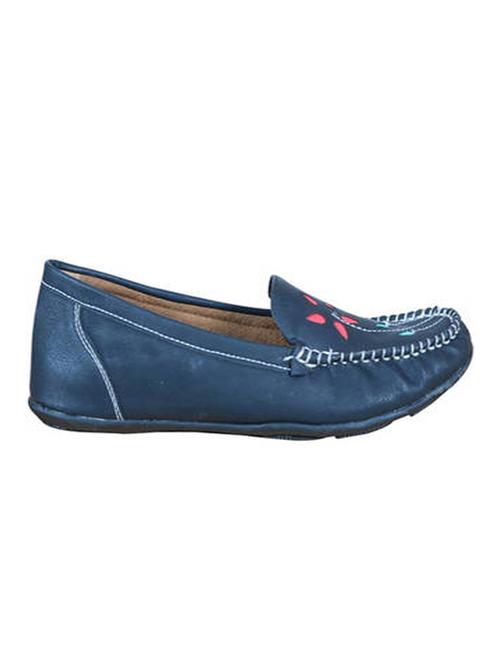 blue rexin loafer - 12172935 - Very Small Image - 1