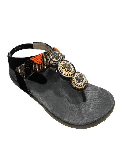 black synthetic sandal - 12172949 - Very Small Image - 1