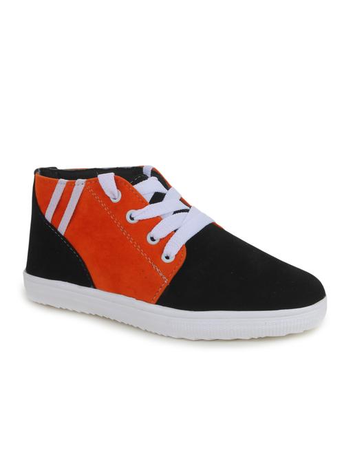 black leatherette sneaker - 12173832 - Very Small Image - 1