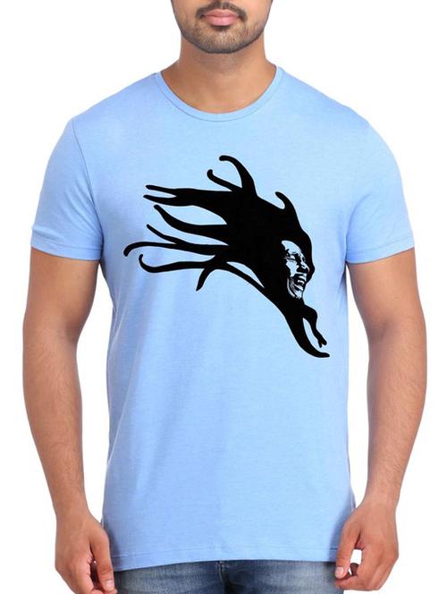 blue polyester tshirt - 12176446 - Very Small Image - 1