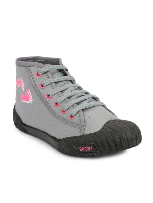 grey lace-up casual shoe - 12184186 - Very Small Image - 1
