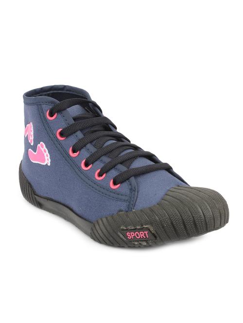 blue lace-up casual shoe - 12184187 - Very Small Image - 1