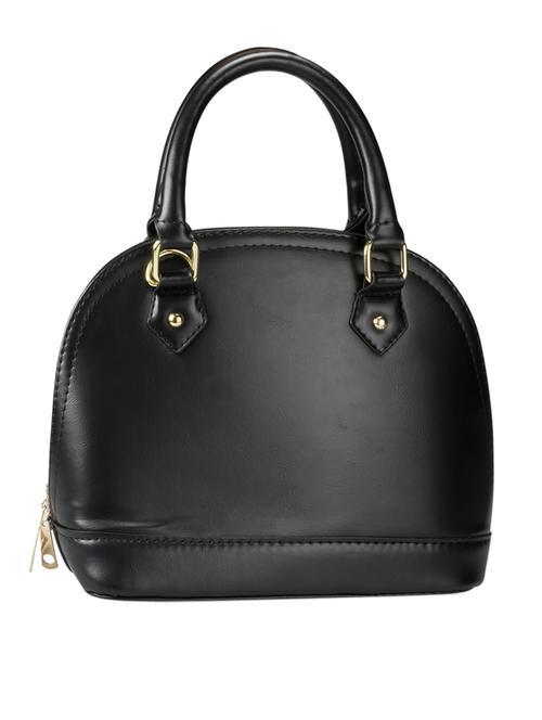solid black leatherette handbag - 1218450 - Very Small Image - 1