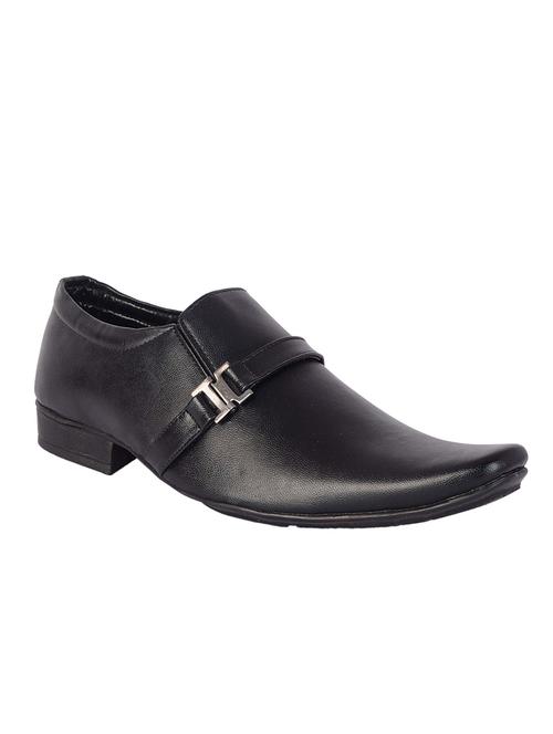 black leatherette slip on - 12197477 - Very Small Image - 1