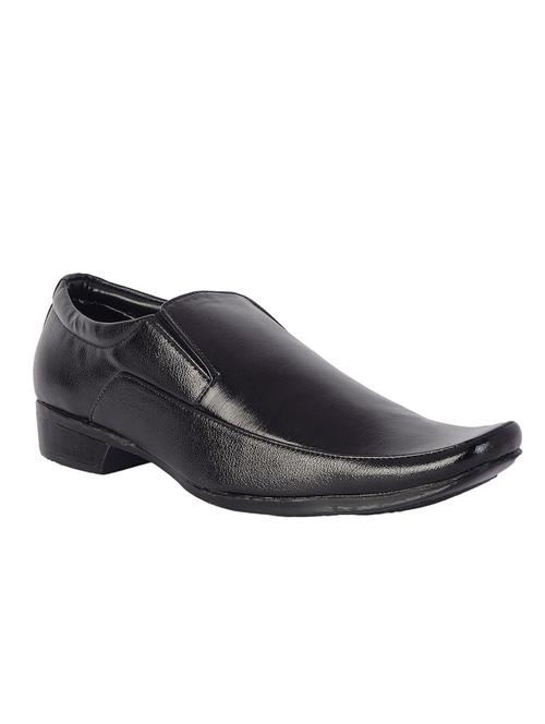 black leatherette slip on - 12197482 - Very Small Image - 1