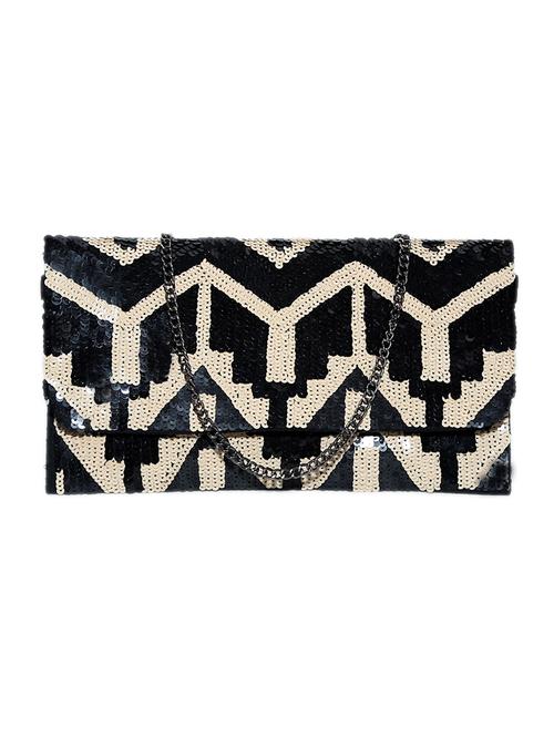 multi embellished cotton clutch cum sling - 12197770 - Very Small Image - 1