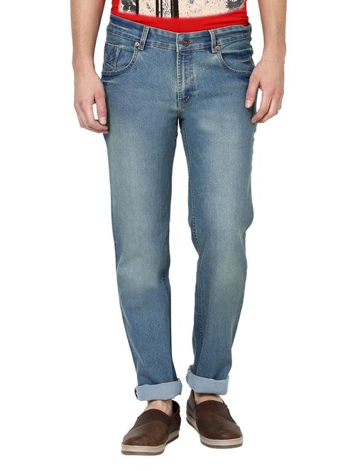 blue wash denim jeans - 12204604 - Very Small Image - 1