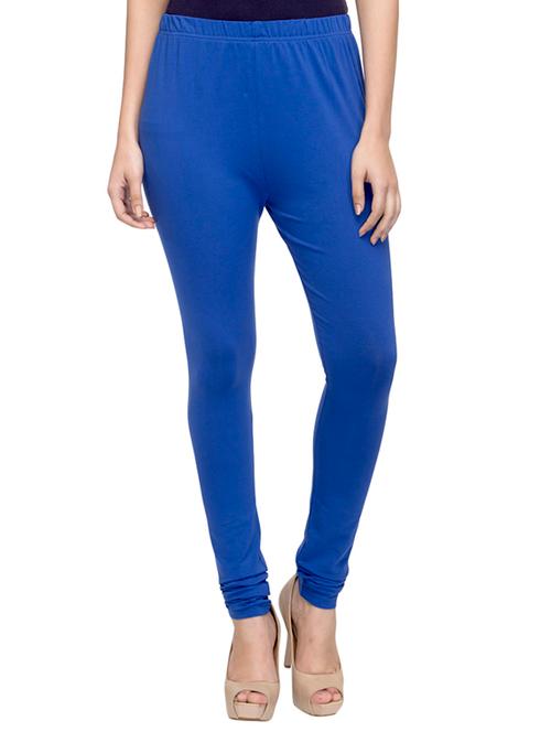 blue cotton leggings - 12205094 - Very Small Image - 1