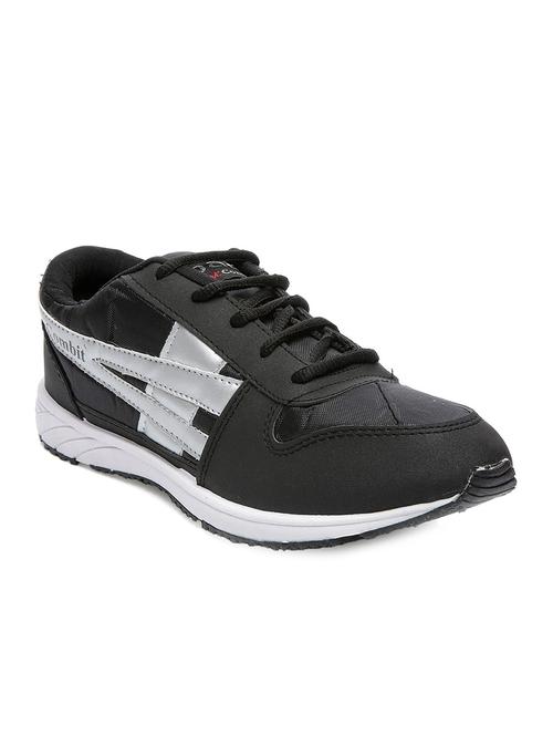 black fabric sport shoes - 12205546 - Very Small Image - 1