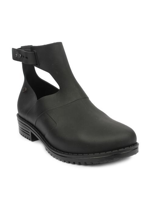 black synthetic boot - 12205619 - Very Small Image - 1