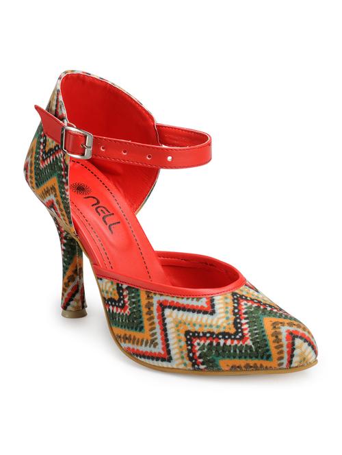 red canvas pump - 12212336 - Very Small Image - 1