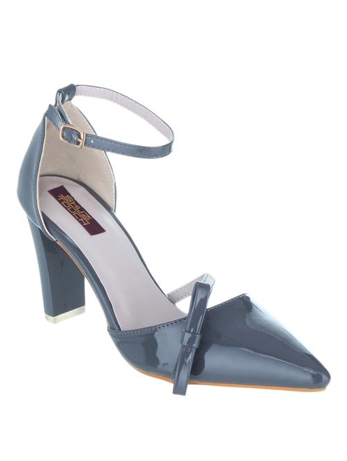 grey ankle strap sandals - 12213218 - Very Small Image - 1