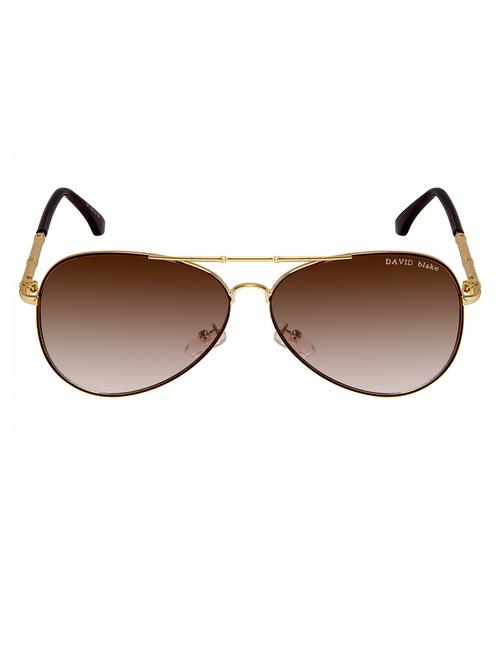 david blake brown aviator uv protected sunglass - 12217719 - Very Small Image - 1