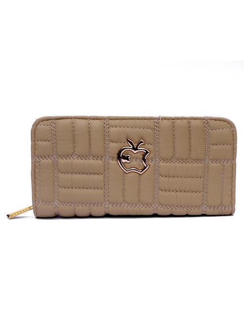 beige rexene quilted clutch - 12219431 - Very Small Image - 1
