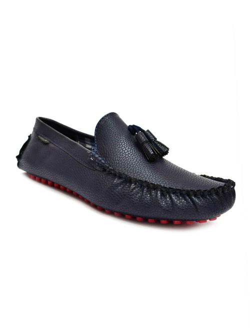 blue synthetic slip on loafers - 12220834 - Very Small Image - 1