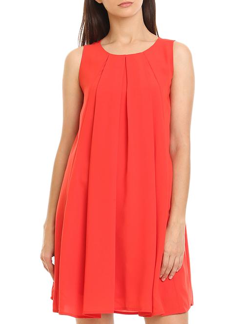 solid red dress - 12220953 - Very Small Image - 1