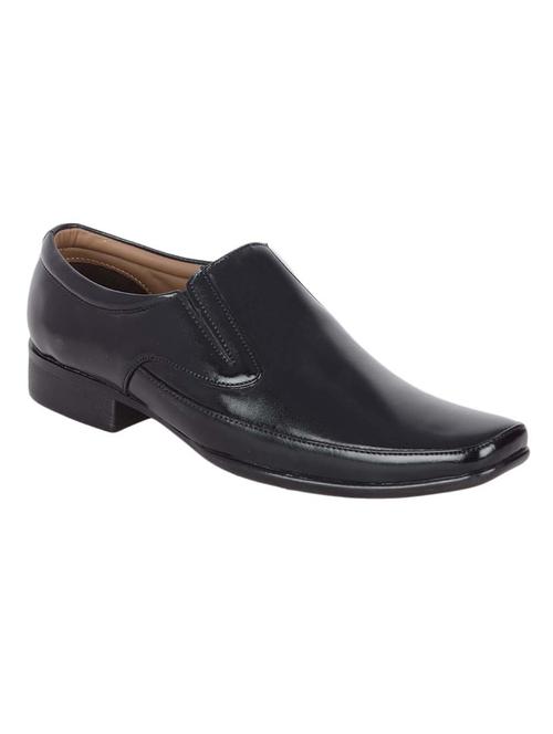black leatherette slip on - 12221227 - Very Small Image - 1