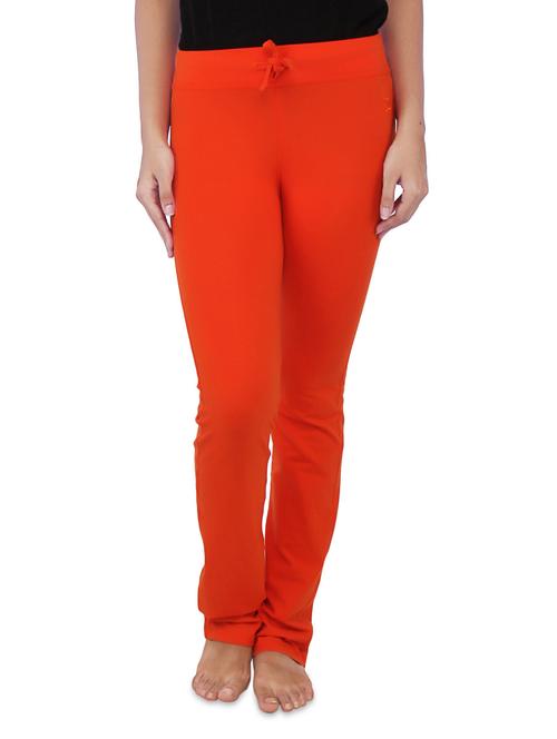 solid red cotton spandex track pants - 1224200 - Very Small Image - 1