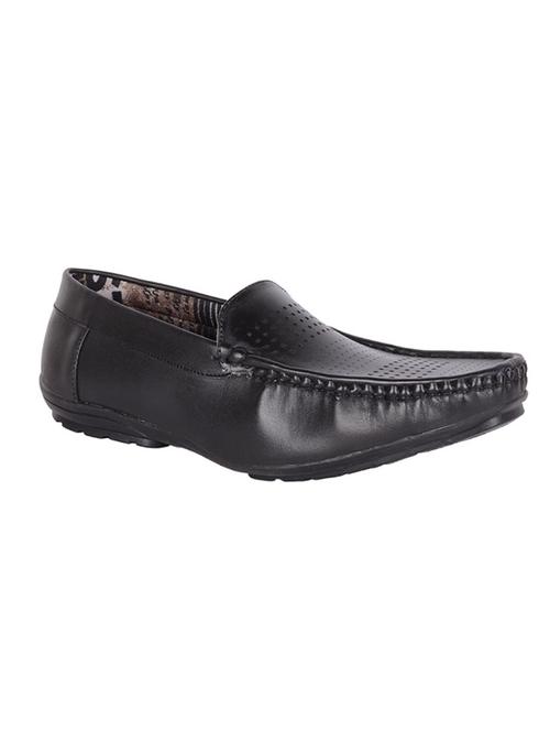 black synthetic slip on loafers - 12242585 - Very Small Image - 1