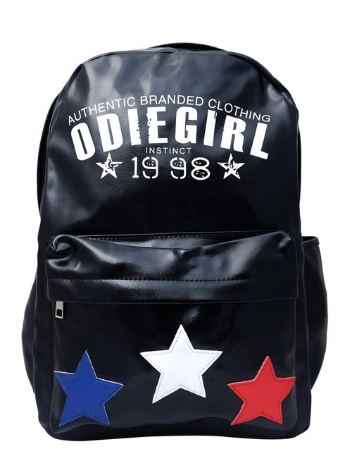 black leatherette backpack - 12242831 - Very Small Image - 1