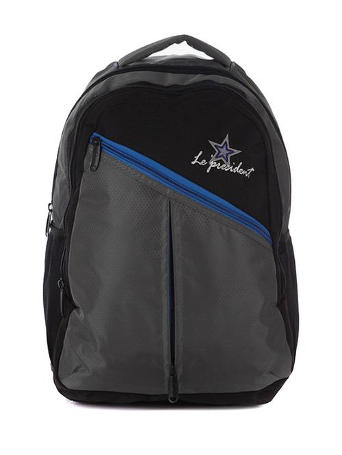 starry grey-black backpack / school bag by president bags - 12243027 - Very Small Image - 1