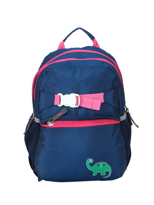 dino blue backpack / school bag by president bags - 12243065 - Very Small Image - 1