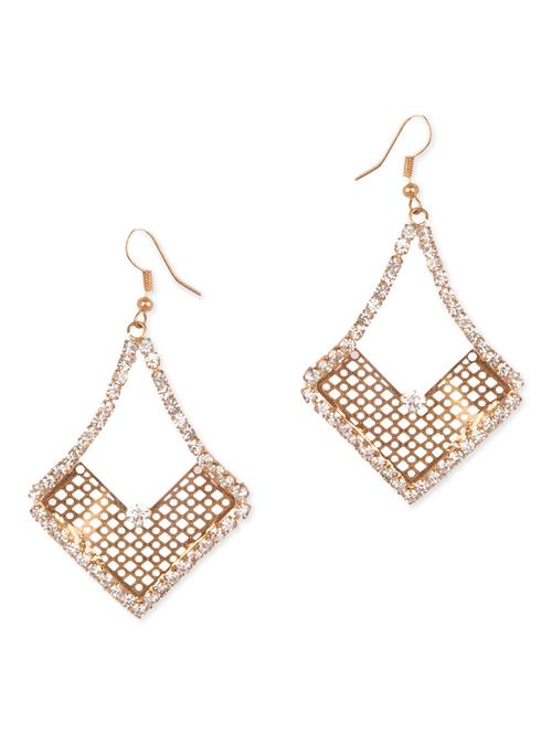 Diva Walk gold drop earrings - 12244490 - Very Small Image - 1