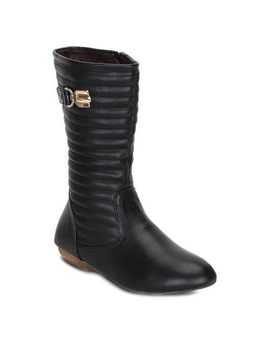black synthetic calf boot - 12244664 - Very Small Image - 1